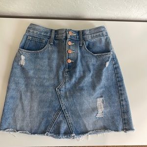 Jean skirt